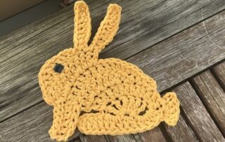gelber Osterhase